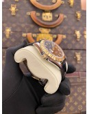 (LIKE NEW) 2013 ROLEX DATEJUST II 18K 750 YELLOW GOLD REF 116333 BLACK DIAL 41MM AUTOMATIC WATCH -FULL SET-