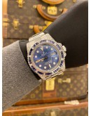(LIKE NEW) 2018 ROLEX SUBMARINER DATE REF 116610 UPGRADED TO REF 116659 “SHOW LO” DIAMOND SAPPHIRES BLUE DIAL 40MM AUTOMATIC WATCH -FULL SET-