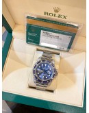 (LIKE NEW) 2018 ROLEX SUBMARINER DATE REF 116610 UPGRADED TO REF 116659 “SHOW LO” DIAMOND SAPPHIRES BLUE DIAL 40MM AUTOMATIC WATCH -FULL SET-