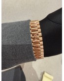 (BRAND NEW) 2024 ROLEX DAY-DATE 40 REF 228238 18K 750 ROSE GOLD AVOCADO GREEN DIAL AUTOMATIC WATCH -FULL SET-