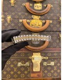 (LIKE NEW) ROLEX LADY DATEJUST 26 HALF 18K 750 YELLOW GOLD JUBILEE REF 69173 WHITE CHAMPAGNE COMPUTER DIAMOND DIAL 26MM AUTOMATIC WATCH -FULL SET-