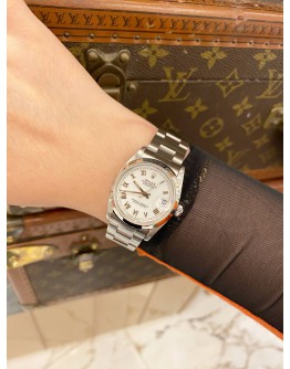 ROLEX DATEJUST 31 REF 68240 WHITE ROMAN NUMERALS DIAL 31MM AUTOMATIC WATCH