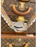 2016 ROLEX LADY DATEJUST JUBILEE HALF 18K 750 YELLOW GOLD REF 179173 WHITE DIAMOND DIAL 26MM AUTOMATIC WATCH