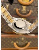 2015 ROLEX GMT-MASTER II HALF 18K 750 YELLOW GOLD REF 116713 BLACK DIAL 40MM AUTOMATIC WATCH -FULL SET-