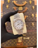 ROLEX DATEJUST 36 JUBILEE REF 16234 WHITE ROMAN NUMERALS DIAL 36MM AUTOMATIC WATCH