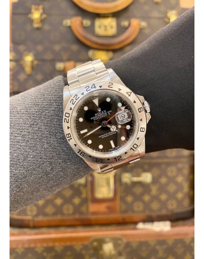 2003 ROLEX EXPLORER II REF 16570 BLACK DIAL 40MM AUTOMATIC WATCH