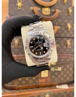 2003 ROLEX EXPLORER II REF 16570 BLACK DIAL 40MM AUTOMATIC WATCH