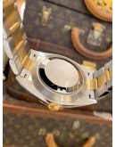 (BRAND NEW) 2022 ROLEX DATEJUST 41 HALF 18K 750 YELLOW GOLD REF 126333 BLACK DIAMOND DIAL 41MM AUTOMATIC WATCH -FULL SET-