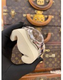 (UNUSED) ROLEX DATEJUST 36 REF 126200 GREY ROMAN NUMERALS DIAL 36MM AUTOMATIC WATCH -FULL SET-