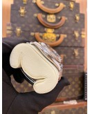 (LIKE NEW) 2024 ROLEX DATEJUST 41 RHODIUM JUBILEE REF 126334 CEMENT GRAY DIAL 41MM AUTOMATIC WATCH