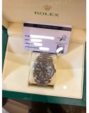 (LIKE NEW) 2024 ROLEX DATEJUST 41 RHODIUM JUBILEE REF 126334 CEMENT GRAY DIAL 41MM AUTOMATIC WATCH