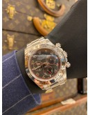 (BRAND NEW) 2017 ROLEX DAYTONA COSMOGRAPH 18K 750 WHITE GOLD REF 116509 BLACK DIAL 40MM AUTOMATIC WATCH -FULL SET-