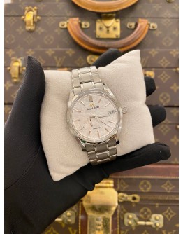 (BRAND NEW) 2025 GRAND SEIKO HERITAGE COLLECTION SPRING DRIVE SHUNBUN TITANIUM REF SBGA413G PINK CHERRY BLOSSOM DIAL 40MM AUTOMATIC WATCH -FULL SET-