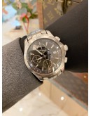 (LIKE NEW) TAG HEUER LINK CALIBRE 16 CHRONOGRAPH REF CJF2110 BLACK DIAL 42MM AUTOMATIC WATCH -FULL SET-
