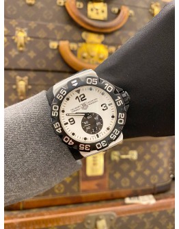 (LIKE NEW) 2010 TAG HEUER FORMULA 1 REF WAH1011 PANDA DIAL 44MM QUARTZ WATCH -FULL SET-