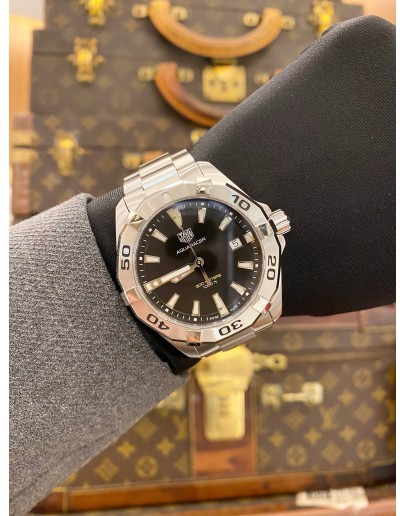 (BRAND NEW) 2020 TAG HEUER AQUARACER 300M REF WBD1110 BLACK DIAL 41MM QUARTZ WATCH -FULL SET-