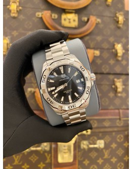 (BRAND NEW) 2020 TAG HEUER AQUARACER 300M REF WBD1110 BLACK DIAL 41MM QUARTZ WATCH -FULL SET-