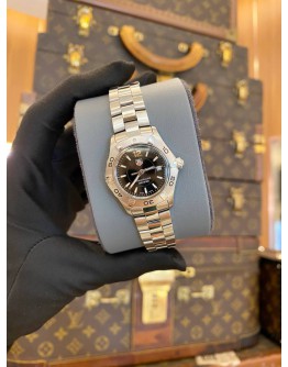 2014 TAG HEUER AQUARACER LADY REF WAF1410 BLACK DIAL 27MM QUARTZ WATCH -FULL SET-