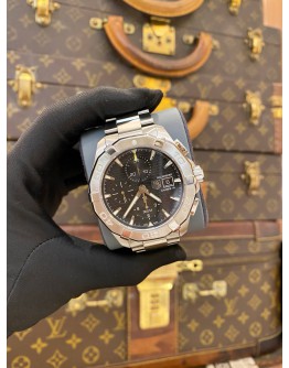 (LIKE NEW) 2023 TAG HEUER AQUARACER CALIBRE 16 REF CAY2110 BLACK DIAL 43MM AUTOMATIC WATCH 