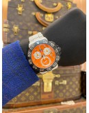 2015 TAG HEUER FORMULA 1 CHRONOGRAPH REF CAH1113 ORANGE DIAL 41MM QUARTZ WATCH -FULL SET-