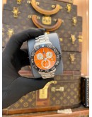 2015 TAG HEUER FORMULA 1 CHRONOGRAPH REF CAH1113 ORANGE DIAL 41MM QUARTZ WATCH -FULL SET-