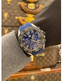 (LIKE NEW) 2024 TAG HEUER FORMULA 1 CHRONOGRAPH REF CAZ101AV BLUE DIAL 43MM QUARTZ WATCH -FULL SET-