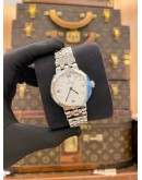 (BRAND NEW) 2024 TUDOR CLAIR DE ROSE REF 35800 SILVER SUNRAY DIAL WITH DIAMOND 34MM AUTOMATIC WATCH -FULL SET-