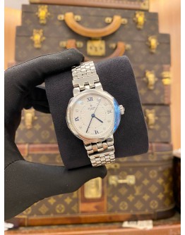 (BRAND NEW) 2024 TUDOR CLAIR DE ROSE REF 35800 SILVER SUNRAY DIAL WITH DIAMOND 34MM AUTOMATIC WATCH -FULL SET-