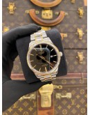 (LIKE NEW) 2022 TUDOR STYLE REF 12703 HALF 18K 750 YELLOW GOLD BLACK WITH GOLD ACCENTS DIAL 41MM AUTOMATIC WATCH -FULL SET-