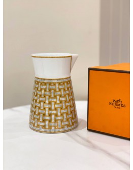 (UNUSED) HERMES MOSAIQUE AU 24 GOLD CREAMER -FULL SET- 