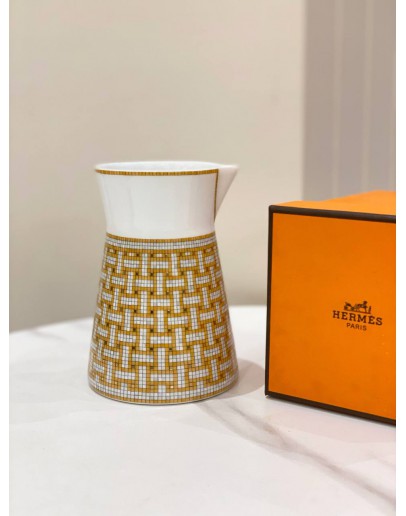 (UNUSED) HERMES MOSAIQUE AU 24 GOLD CREAMER -FULL SET- 