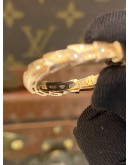 (LIKE NEW) 2021 BVLGARI SERPENTI VIPER RING SIZE 60 IN 18K 750 ROSE GOLD -FULL SET-