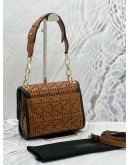 (LIKE NEW) KARL LAGERFELD K/PERFORATED HANDBAG 