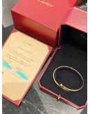 (UNUSED) CARTIER JUSTE UN CLOU BRACELET 18K 750 ROSE GOLD NO. 19 -FULL SET-
