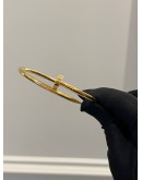 (UNUSED) CARTIER JUSTE UN CLOU BRACELET 18K 750 ROSE GOLD NO. 19 -FULL SET-