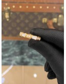 (LIKE NEW) BVLGARI SERPENTI VIPER DIAMOND &MOTHER OF PEARL RING SIZE 54 IN 18K 750 PINK GOLD  -FULL SET-