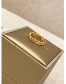 (LIKE NEW) BVLGARI SERPENTI VIPER DIAMOND &MOTHER OF PEARL RING SIZE 54 IN 18K 750 PINK GOLD  -FULL SET-
