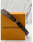 (LIKE NEW) LOUIS VUITTON ICONIC 20MM REVERSIBLE BELT 