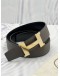 (LIKE NEW) HERMES H BELT BUCKLE SIZE 100 