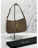 (LIKE NEW) YSL SAINT LAURENT LE 5 A HOBO TAUPE BAG 