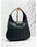 (LIKE NEW) GUCCI DIONYSUS MEDIUM HOBO SHOULDER BAG IN BLACK CALFSKIN LEATHER