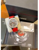 (LIKE NEW) 2021 ORIS AQUIS DATE REF 01 733 7730 4153 GREY DIAL 43.5MM AUTOMATIC WATCH -FULL SET-