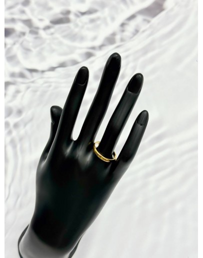 2024 TIFFANY & CO. WEDDING BAND RING IN 18K 750 YELLOW GOLD