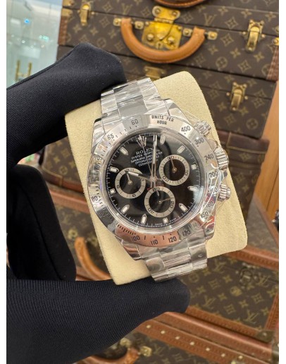 (LIKE NEW) 2009 YEAR ROLEX DAYTONA COSMOGRAPH REF 116520 40MM AUTOMATIC 