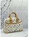 (LIKE NEW)LOUIS VUITTON TAKASHI MURAKAMI TROUVILLE MONOGRAM MULTICOLOUR TOTE BAG 