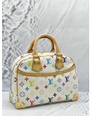 (LIKE NEW)LOUIS VUITTON TAKASHI MURAKAMI TROUVILLE MONOGRAM MULTICOLOUR TOTE BAG 
