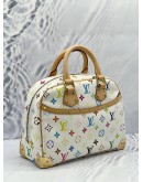 (LIKE NEW)LOUIS VUITTON TAKASHI MURAKAMI TROUVILLE MONOGRAM MULTICOLOUR TOTE BAG 