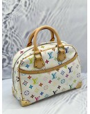 (LIKE NEW)LOUIS VUITTON TAKASHI MURAKAMI TROUVILLE MONOGRAM MULTICOLOUR TOTE BAG 