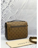 (LIKE NEW) MICROCHIP LOUIS VUITTON METIS POCHETTE MONOGRAM REVERSE 