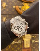 (LIKE NEW) 2023 YEAR ROLEX DAYTONA COSMOGRAPH REF 116500LN  PANDA DIAL 40MM AUTOMATIC WATCH 